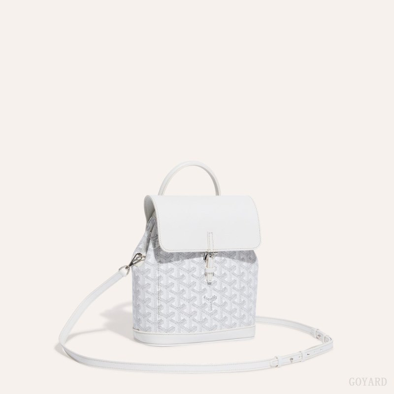 Bolsos Goyard Alpin Mini Backpack Blancas | GY-UNE8526