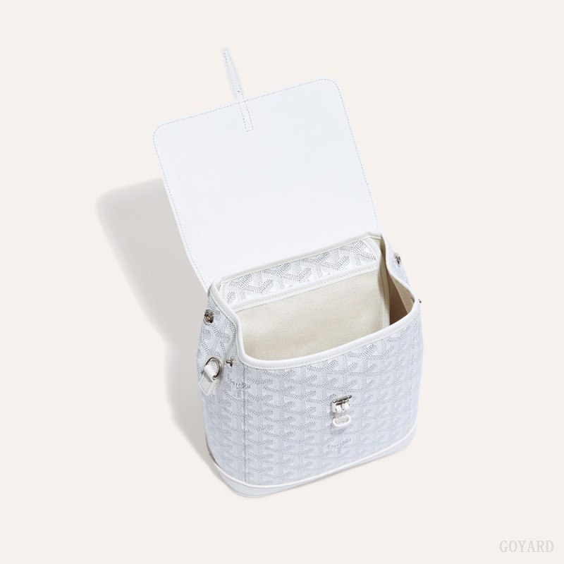 Bolsos Goyard Alpin Mini Backpack Blancas | GY-UNE8526