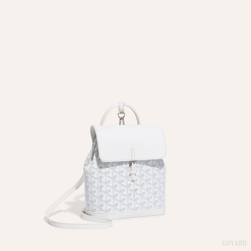 Bolsos Goyard Alpin Mini Backpack Blancas | GY-UNE8526