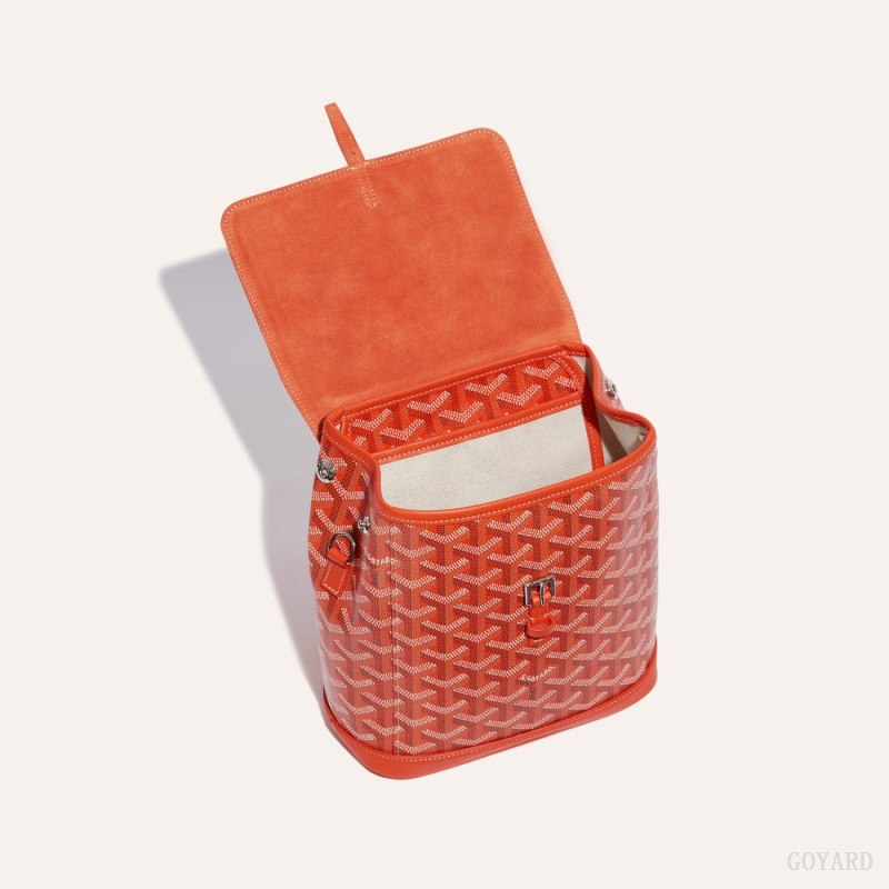 Bolsos Goyard Alpin Mini Backpack Naranjas | GY-ZOU1671