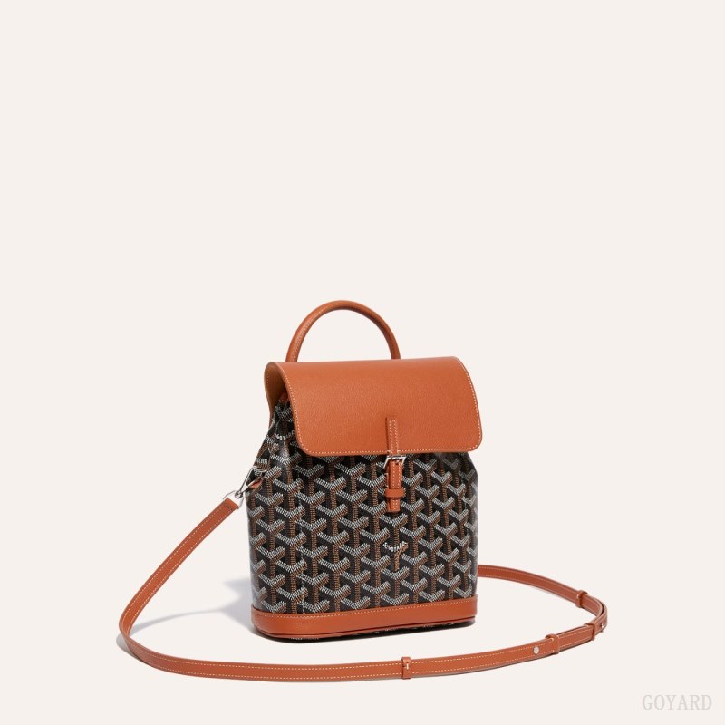 Bolsos Goyard Alpin Mini Backpack Negras Marrones | GY-FPQ4855