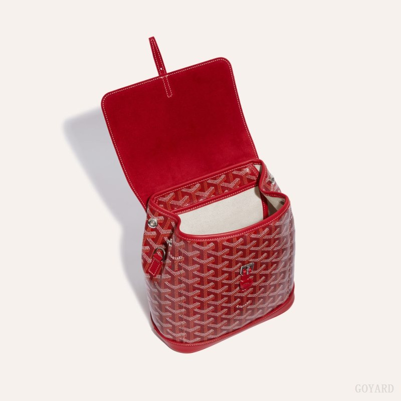 Bolsos Goyard Alpin Mini Backpack Rojas | GY-WEM6693