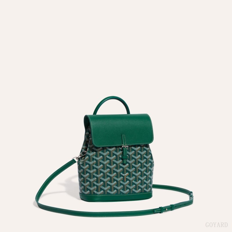 Bolsos Goyard Alpin Mini Backpack Verde | GY-RMU0087