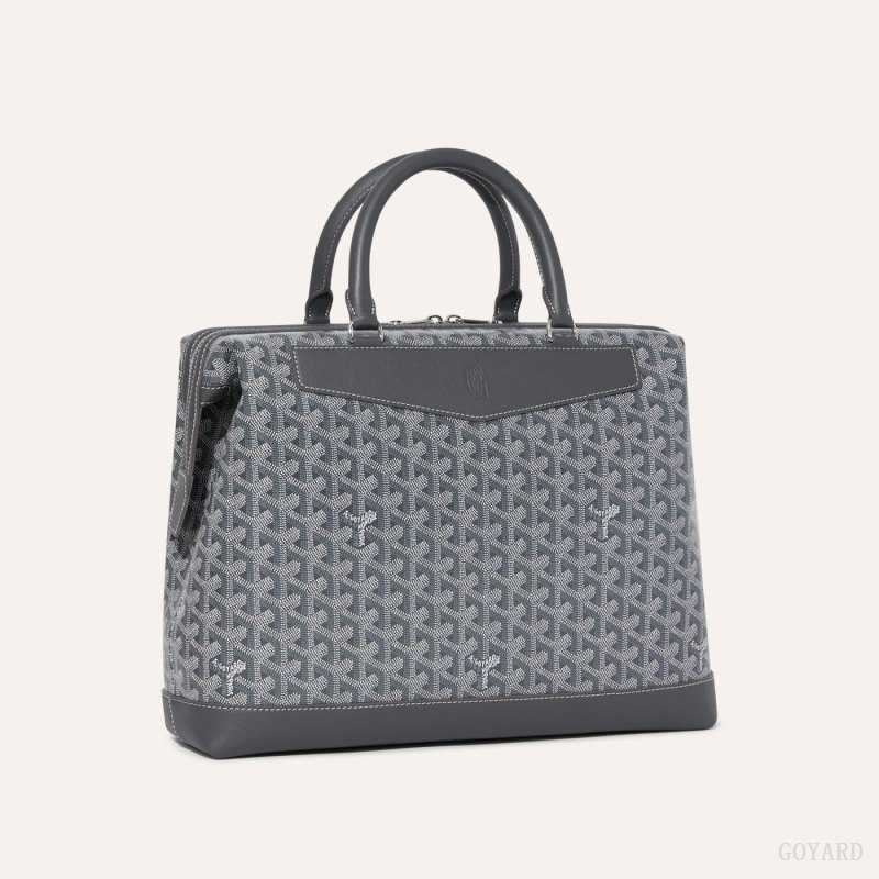Bolsos Goyard Cisalpin Document Case Gris | GY-GTB7358