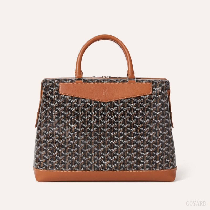 Bolsos Goyard Cisalpin Document Case Negras Marrones | GY-TGS9518