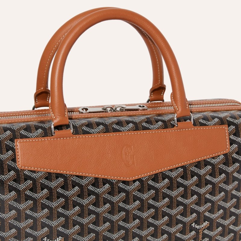Bolsos Goyard Cisalpin Document Case Negras Marrones | GY-TGS9518