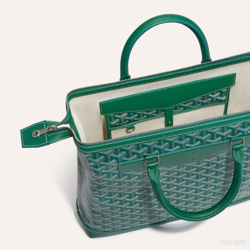 Bolsos Goyard Cisalpin Document Case Verde | GY-RMN3611