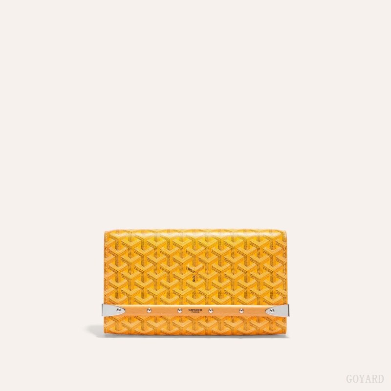 Bolsos Goyard Monte-Carlo PM Clutch Amarillo | GY-MNL1817
