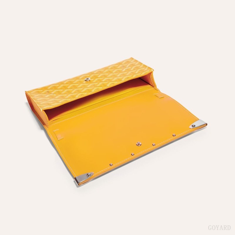 Bolsos Goyard Monte-Carlo PM Clutch Amarillo | GY-MNL1817