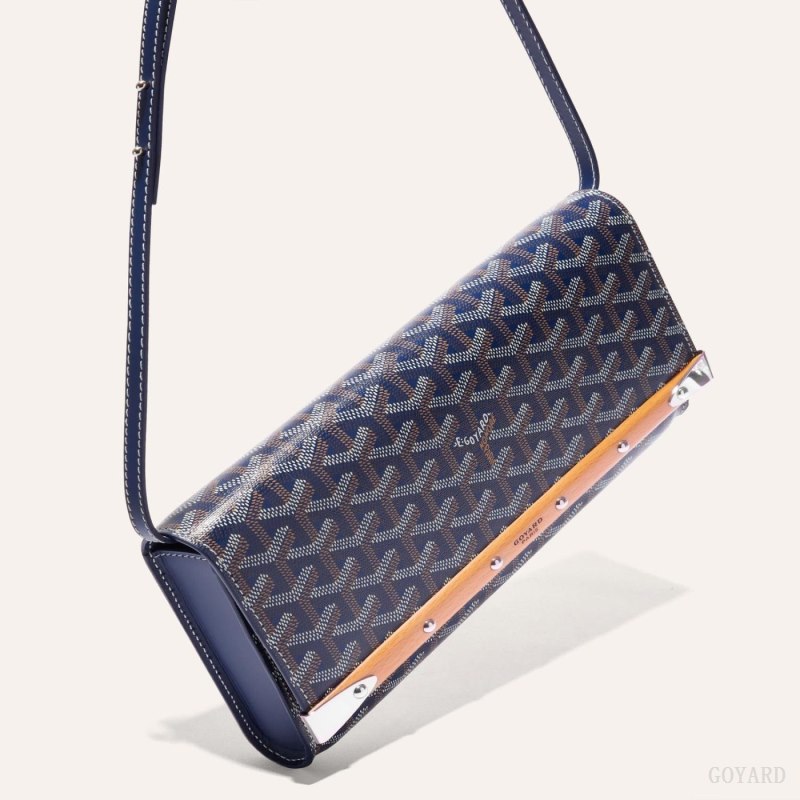 Bolsos Goyard Monte-Carlo PM Clutch Azul Marino Azules | GY-ZKF4065