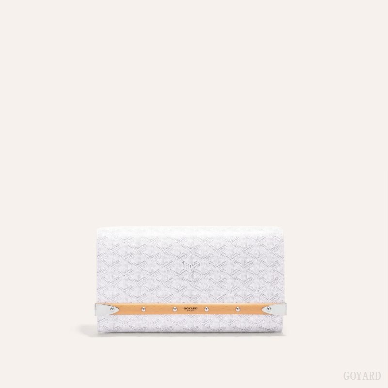 Bolsos Goyard Monte-Carlo PM Clutch Blancas | GY-IUN7286