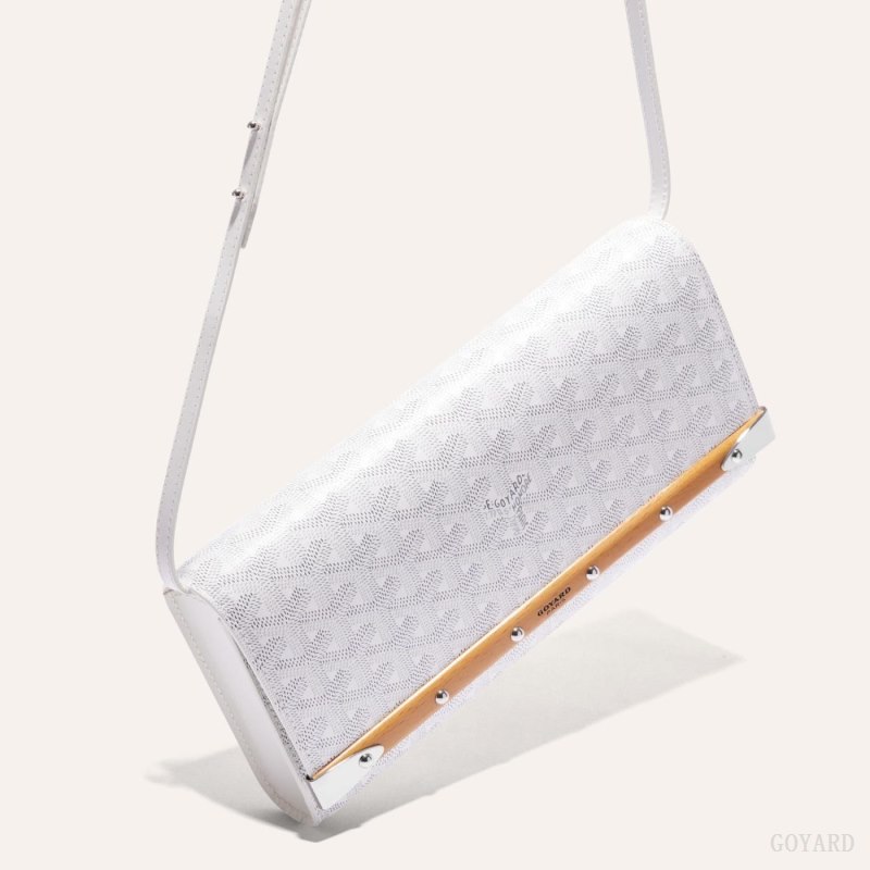 Bolsos Goyard Monte-Carlo PM Clutch Blancas | GY-IUN7286