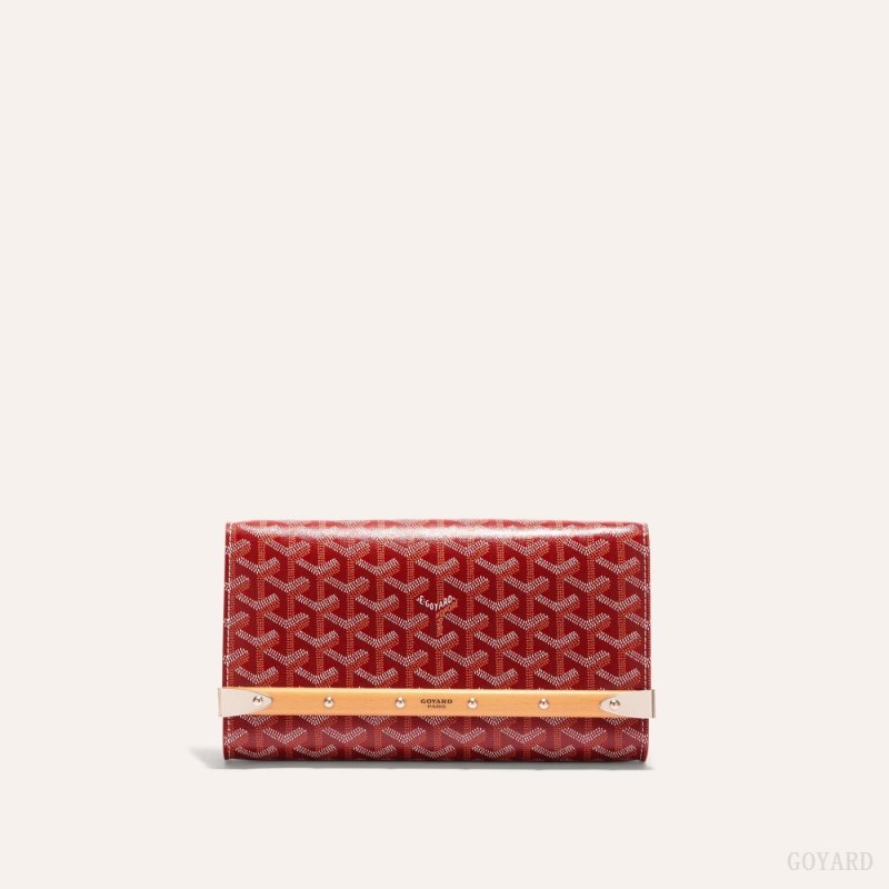 Bolsos Goyard Monte-Carlo PM Clutch Rojas | GY-YOD4542