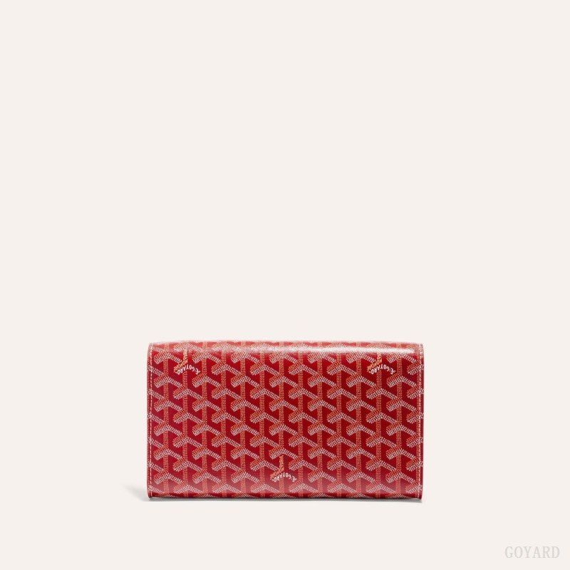 Bolsos Goyard Monte-Carlo PM Clutch Rojas | GY-YOD4542