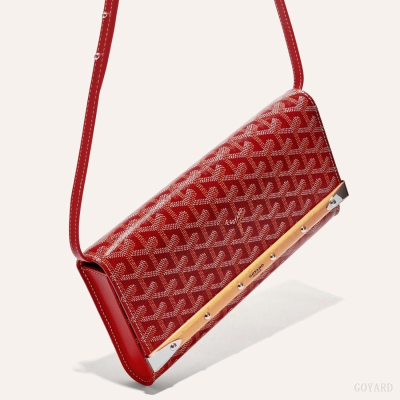 Bolsos Goyard Monte-Carlo PM Clutch Rojas | GY-YOD4542