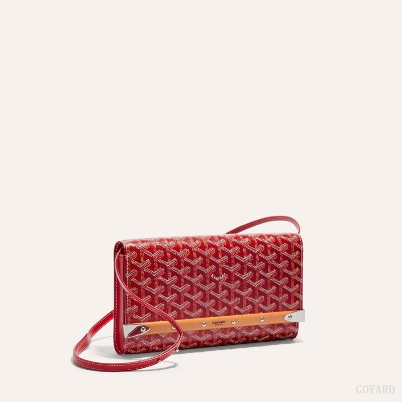 Bolsos Goyard Monte-Carlo PM Clutch Rojas | GY-YOD4542