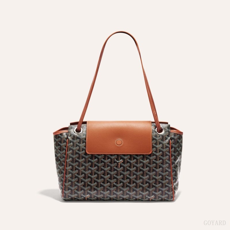 Bolsos Goyard ROUETTE PM BAG Negras Marrones | GY-DFO5396