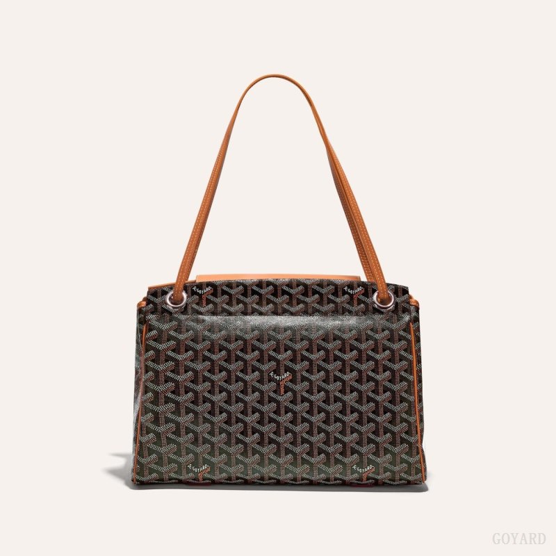 Bolsos Goyard ROUETTE PM BAG Negras Marrones | GY-DFO5396