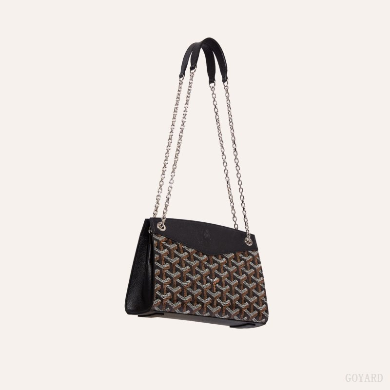 Bolsos Goyard Rouette Structuré Mini Bag Negras | GY-OQE9385