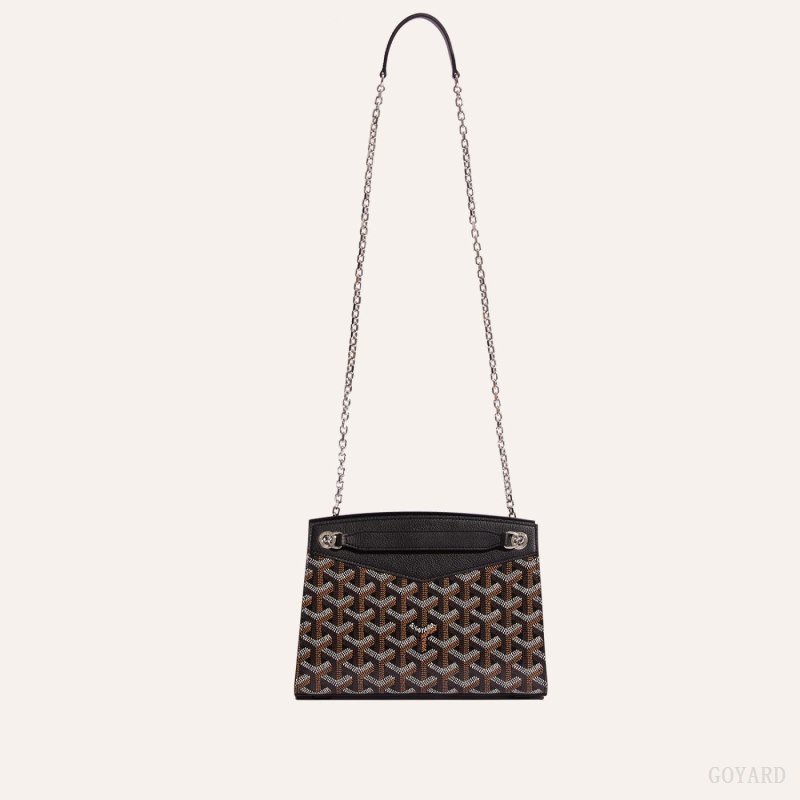 Bolsos Goyard Rouette Structuré Mini Bag Negras | GY-OQE9385