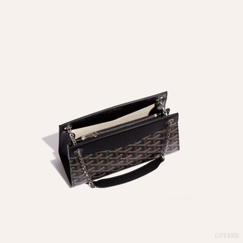 Bolsos Goyard Rouette Structuré Mini Bag Negras | GY-OQE9385
