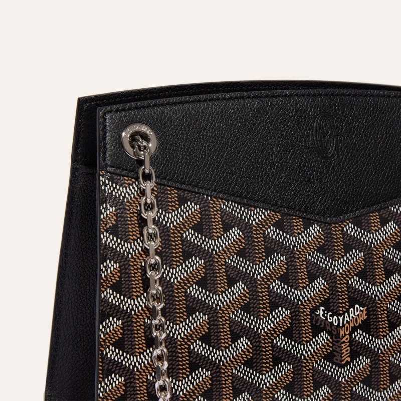 Bolsos Goyard Rouette Structuré Mini Bag Negras | GY-OQE9385