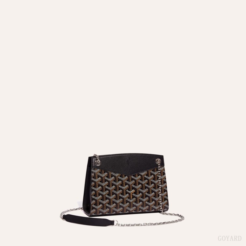 Bolsos Goyard Rouette Structuré Mini Bag Negras | GY-OQE9385