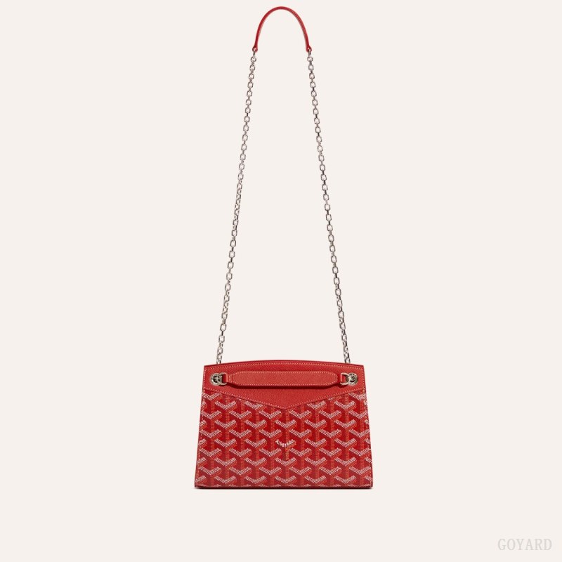 Bolsos Goyard Rouette Structuré Mini Bag Rojas | GY-OGA6638