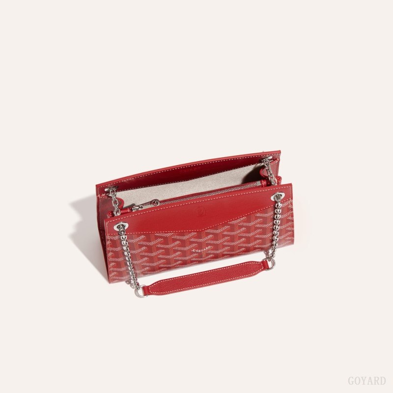 Bolsos Goyard Rouette Structuré Mini Bag Rojas | GY-OGA6638