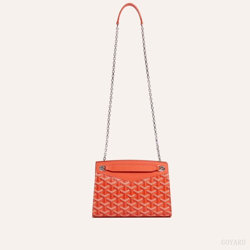 Bolsos Goyard Rouette Structuré Mini Bag Naranjas | GY-DBA4520