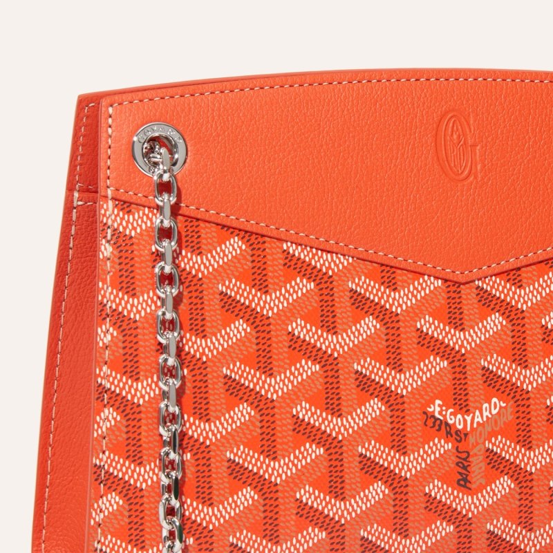 Bolsos Goyard Rouette Structuré Mini Bag Naranjas | GY-DBA4520