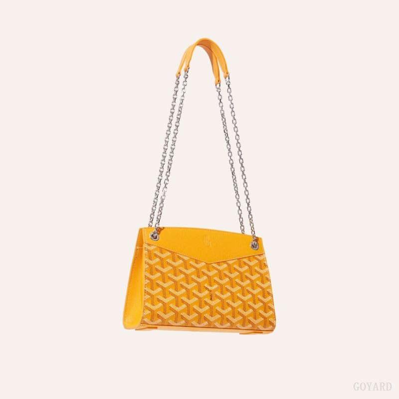 Bolsos Goyard Rouette Structuré Mini Bag Amarillo | GY-GUY1270