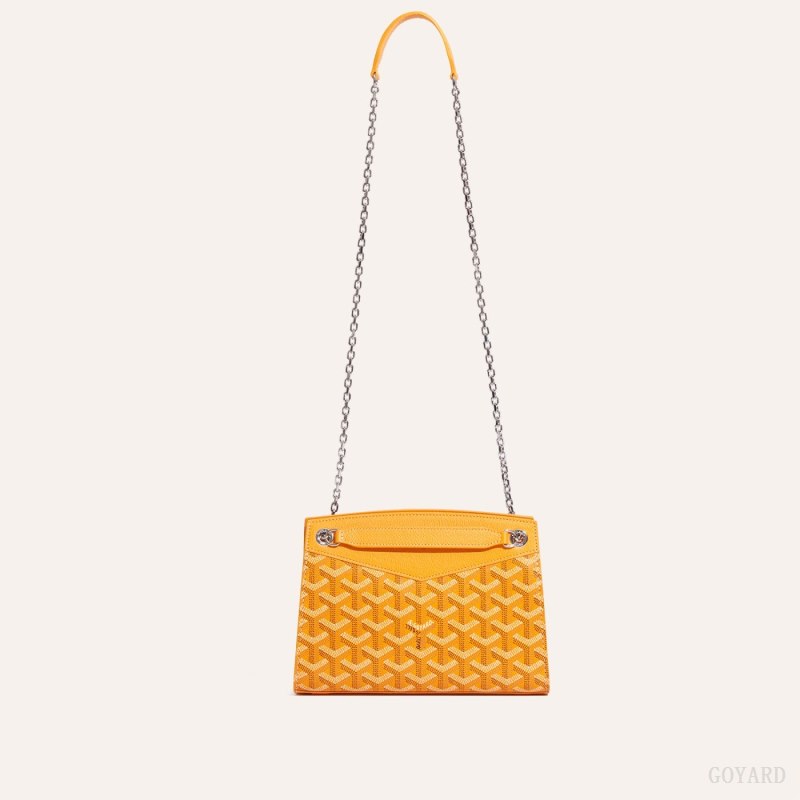 Bolsos Goyard Rouette Structuré Mini Bag Amarillo | GY-GUY1270