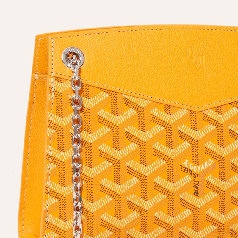 Bolsos Goyard Rouette Structuré Mini Bag Amarillo | GY-GUY1270