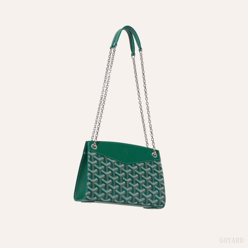 Bolsos Goyard Rouette Structuré Mini Bag Verde | GY-XER0246