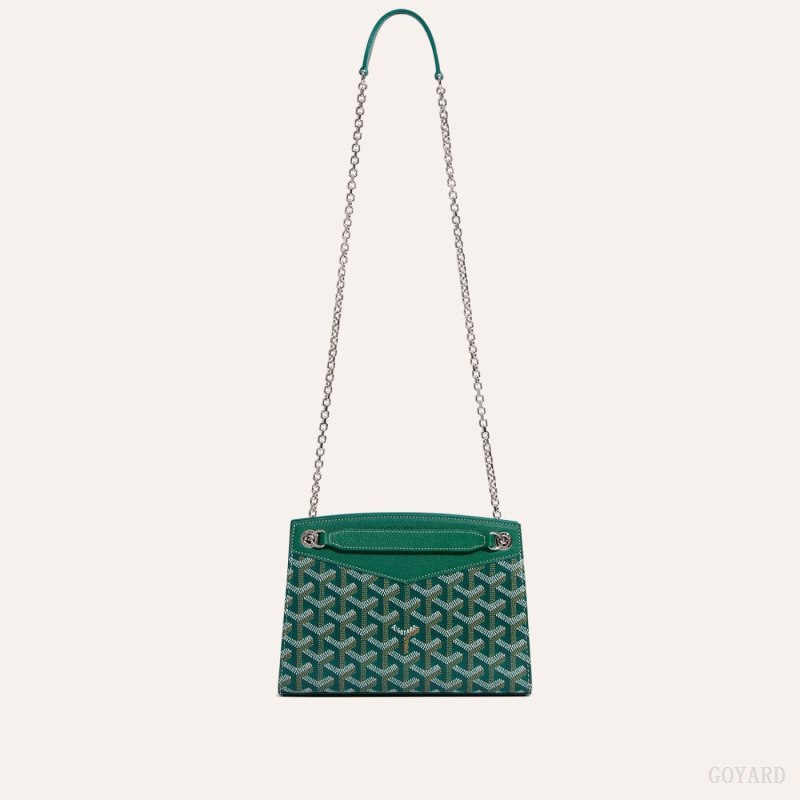 Bolsos Goyard Rouette Structuré Mini Bag Verde | GY-XER0246