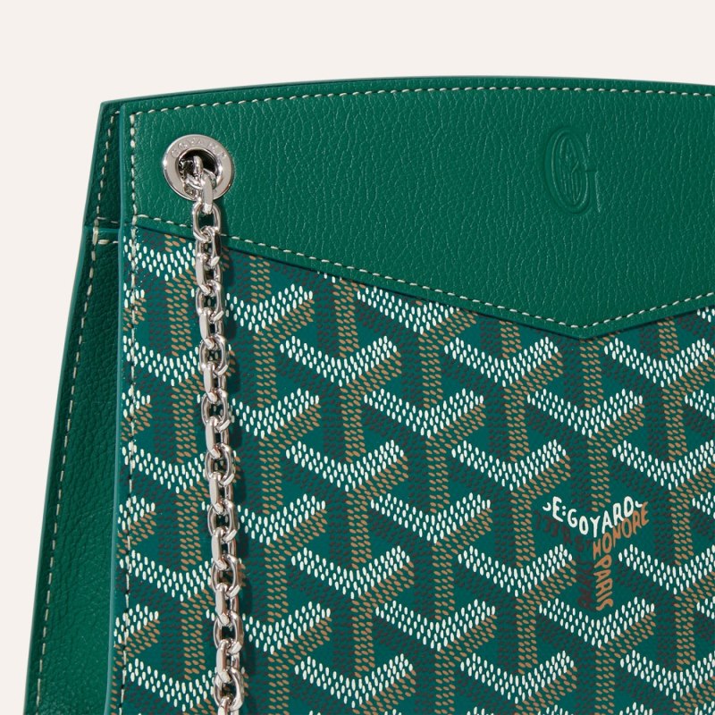 Bolsos Goyard Rouette Structuré Mini Bag Verde | GY-XER0246