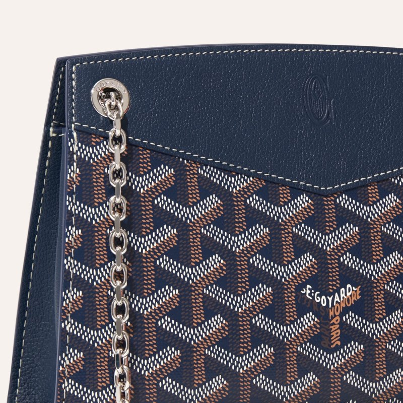 Bolsos Goyard Rouette Structuré Mini Bag Azul Marino Azules | GY-HZS9559