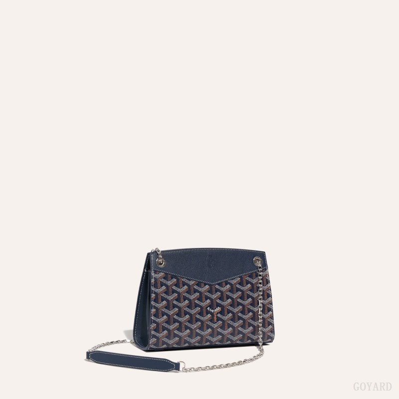 Bolsos Goyard Rouette Structuré Mini Bag Azul Marino Azules | GY-HZS9559