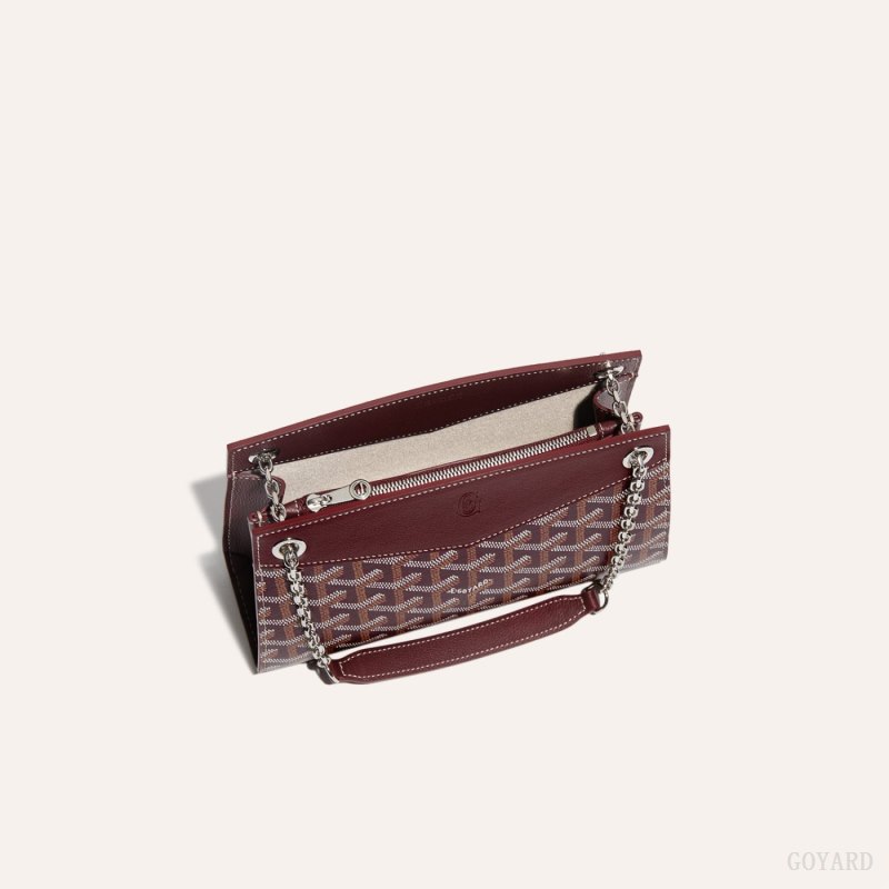 Bolsos Goyard Rouette Structuré Mini Bag Burdeos | GY-PLP1426