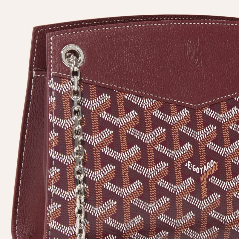 Bolsos Goyard Rouette Structuré Mini Bag Burdeos | GY-PLP1426