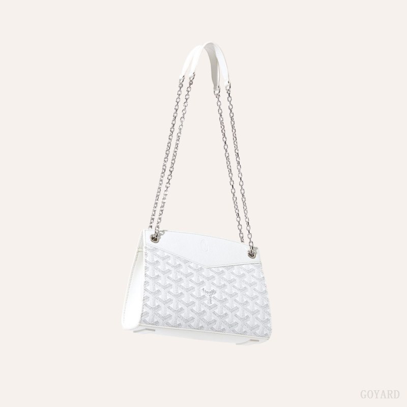 Bolsos Goyard Rouette Structuré Mini Bag Blancas | GY-QPY1799