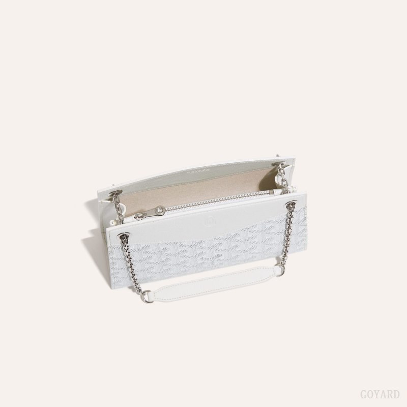 Bolsos Goyard Rouette Structuré Mini Bag Blancas | GY-QPY1799
