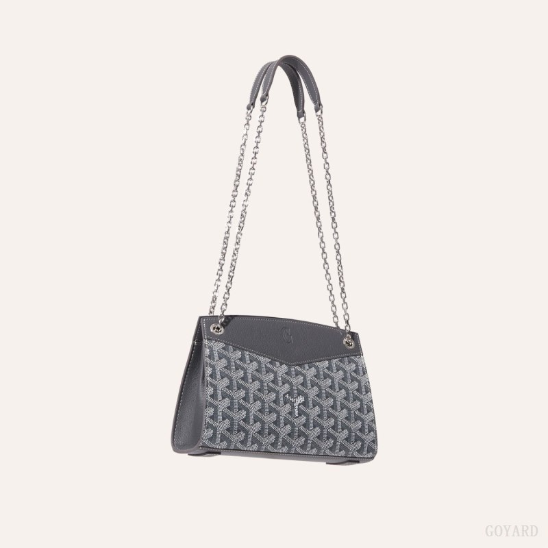 Bolsos Goyard Rouette Structuré Mini Bag Gris | GY-TVO4574