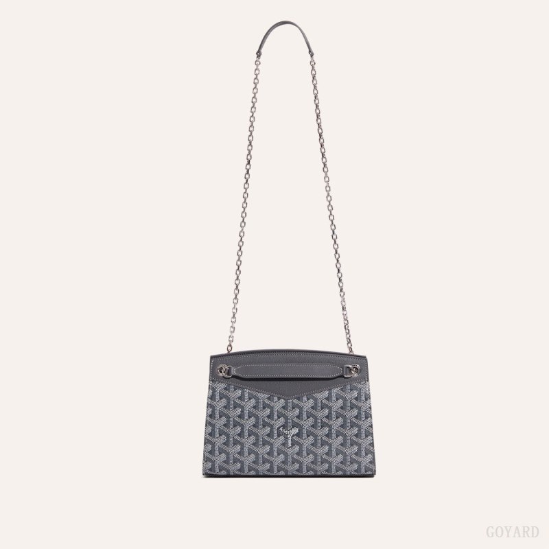 Bolsos Goyard Rouette Structuré Mini Bag Gris | GY-TVO4574