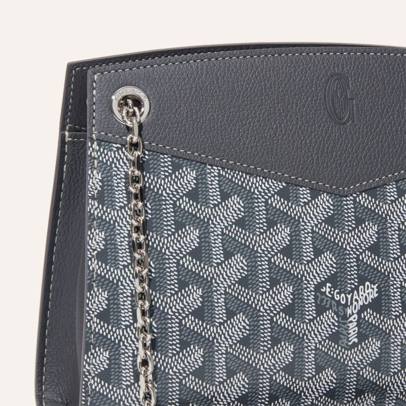 Bolsos Goyard Rouette Structuré Mini Bag Gris | GY-TVO4574