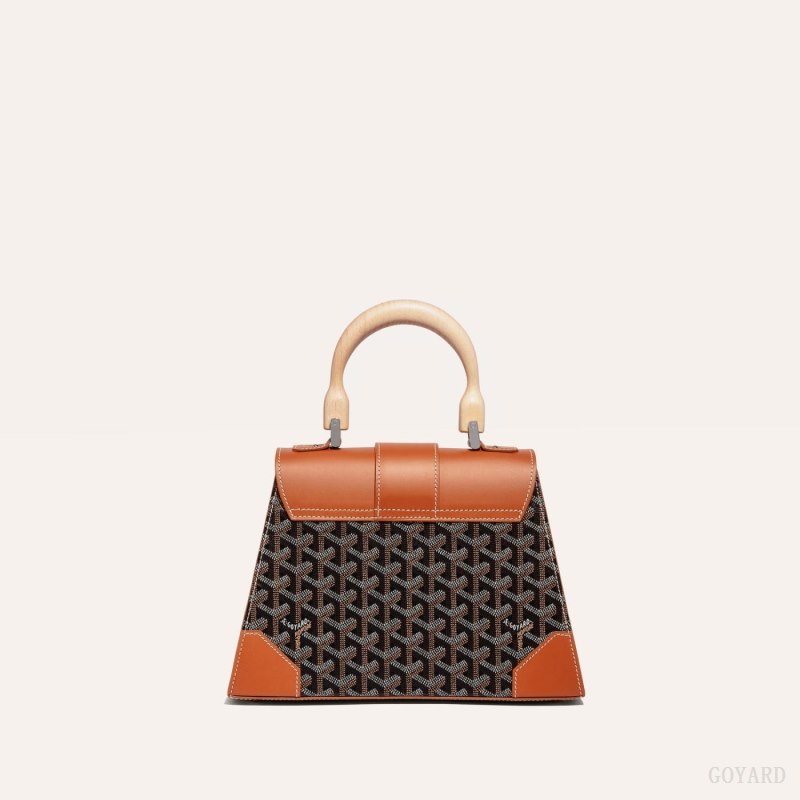 Bolsos Goyard SAÏGON PM BAG Negras Marrones | GY-KBM8839