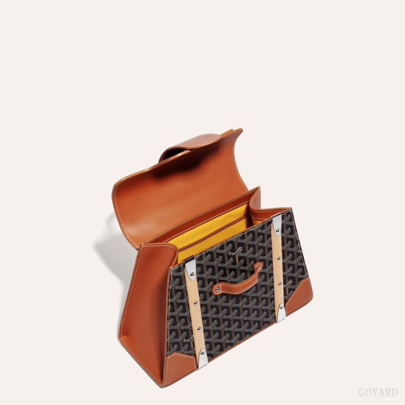 Bolsos Goyard SAÏGON PM BAG Negras Marrones | GY-KBM8839