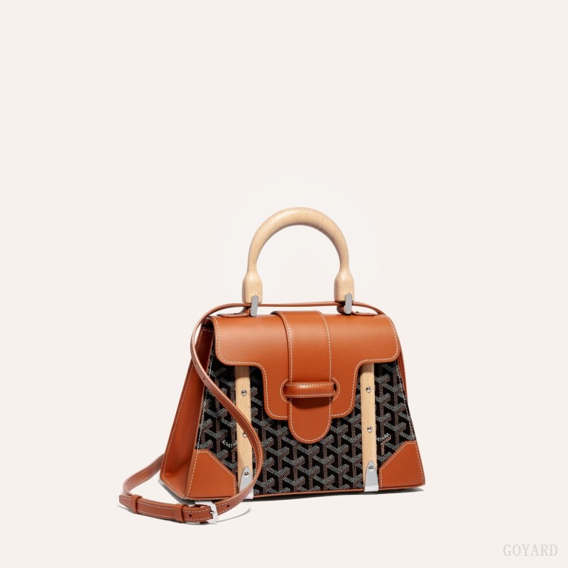 Bolsos Goyard SAÏGON PM BAG Negras Marrones | GY-KBM8839