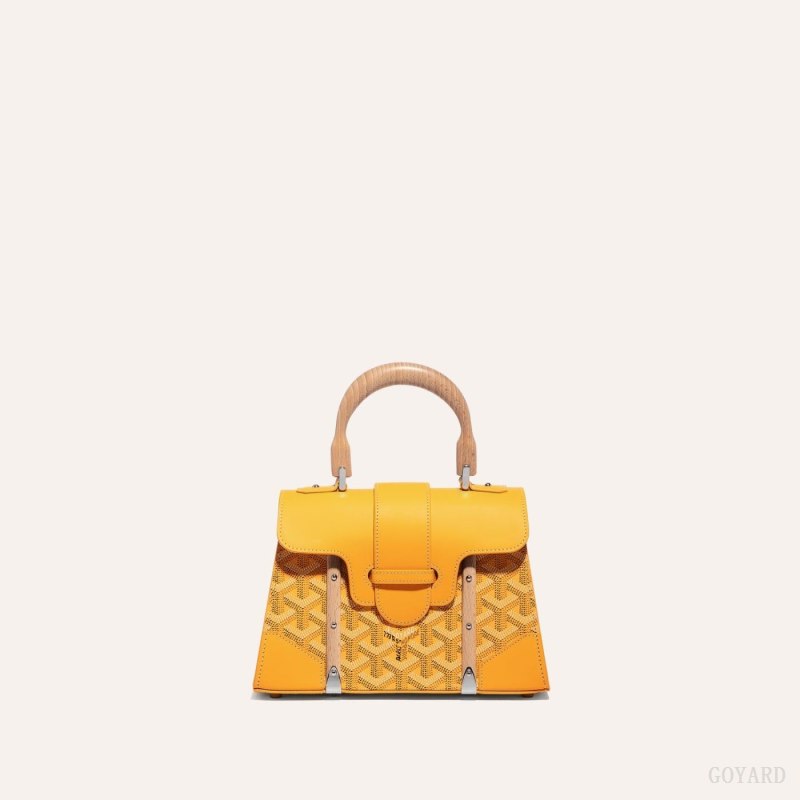 Bolsos Goyard SAÏGON STRUCTURE MINI BAG Amarillo | GY-MVW0082